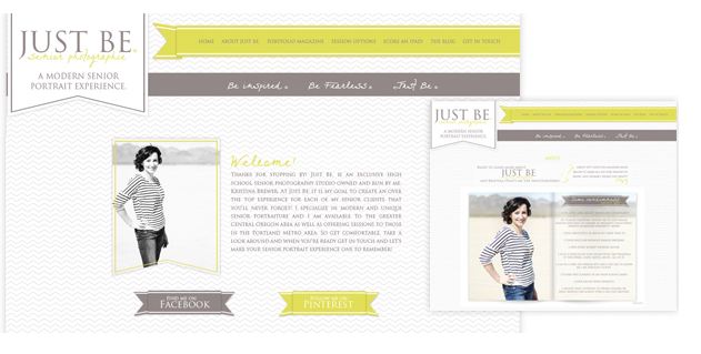 Example of Blog Design
