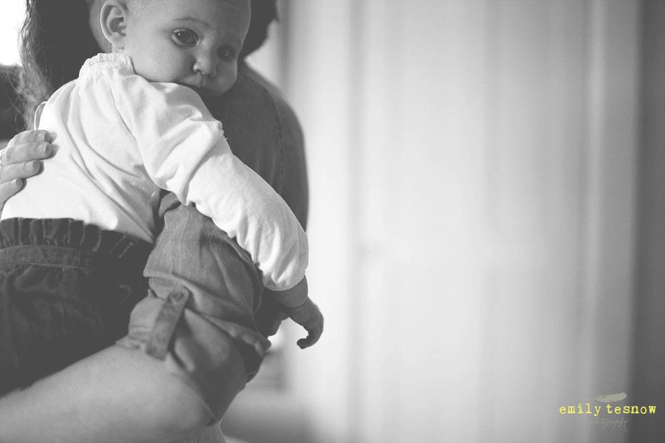 Portrait of toddler by Emily Tesnow Photography