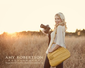 Amy Robertson photographer behind Amy Robertson Photography