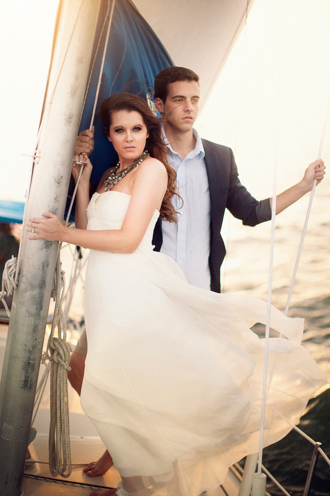 Three Nails Photography_ Couple on sailboat _ 