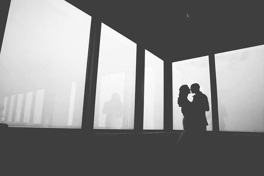 wedding silhouette