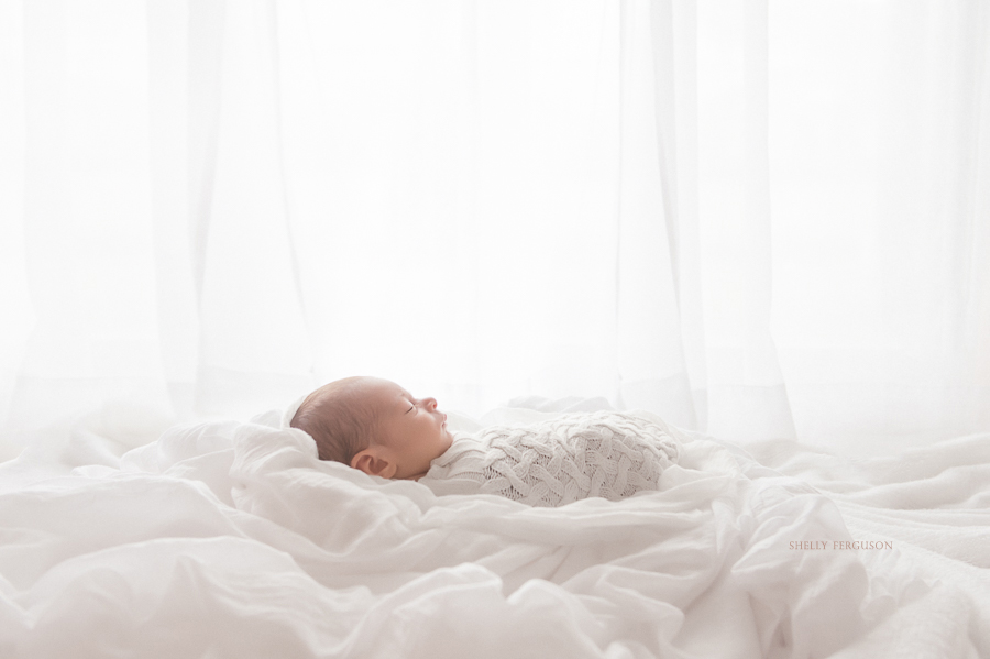 natural light newborn photo