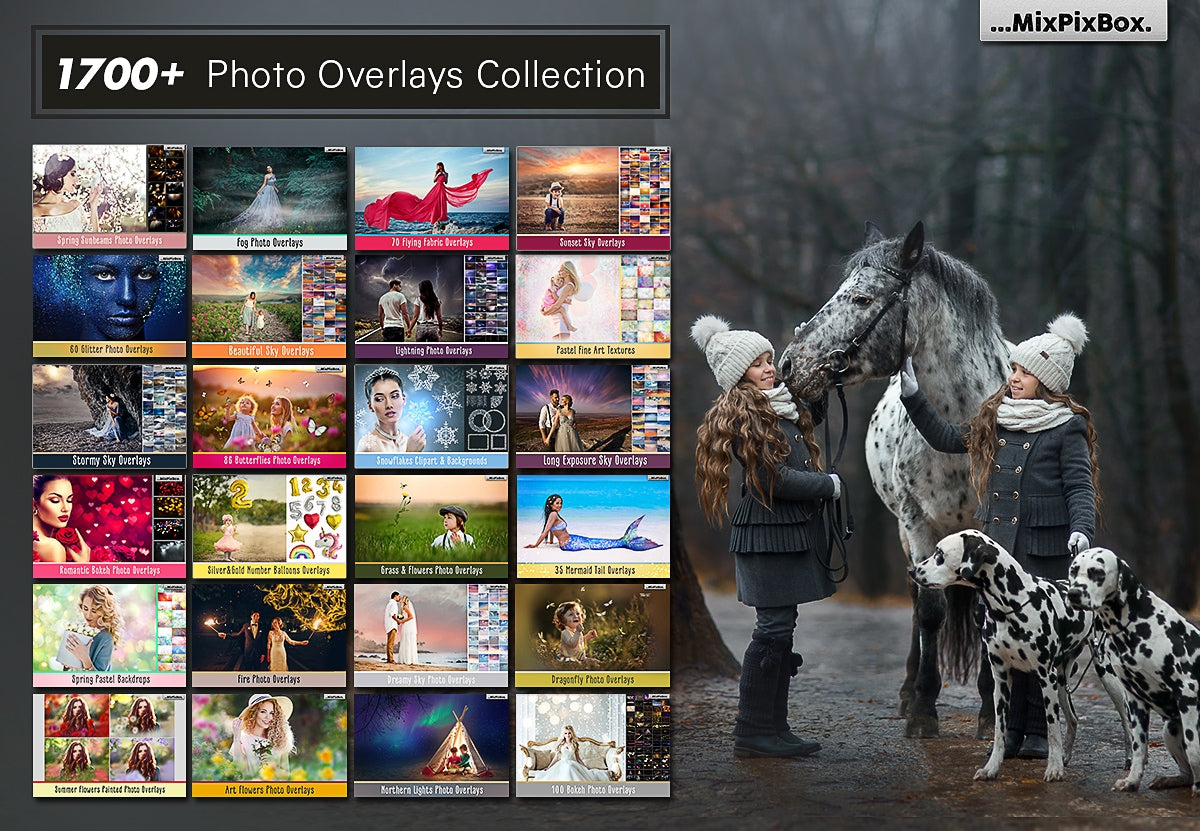 1700 photo overlays for photographers