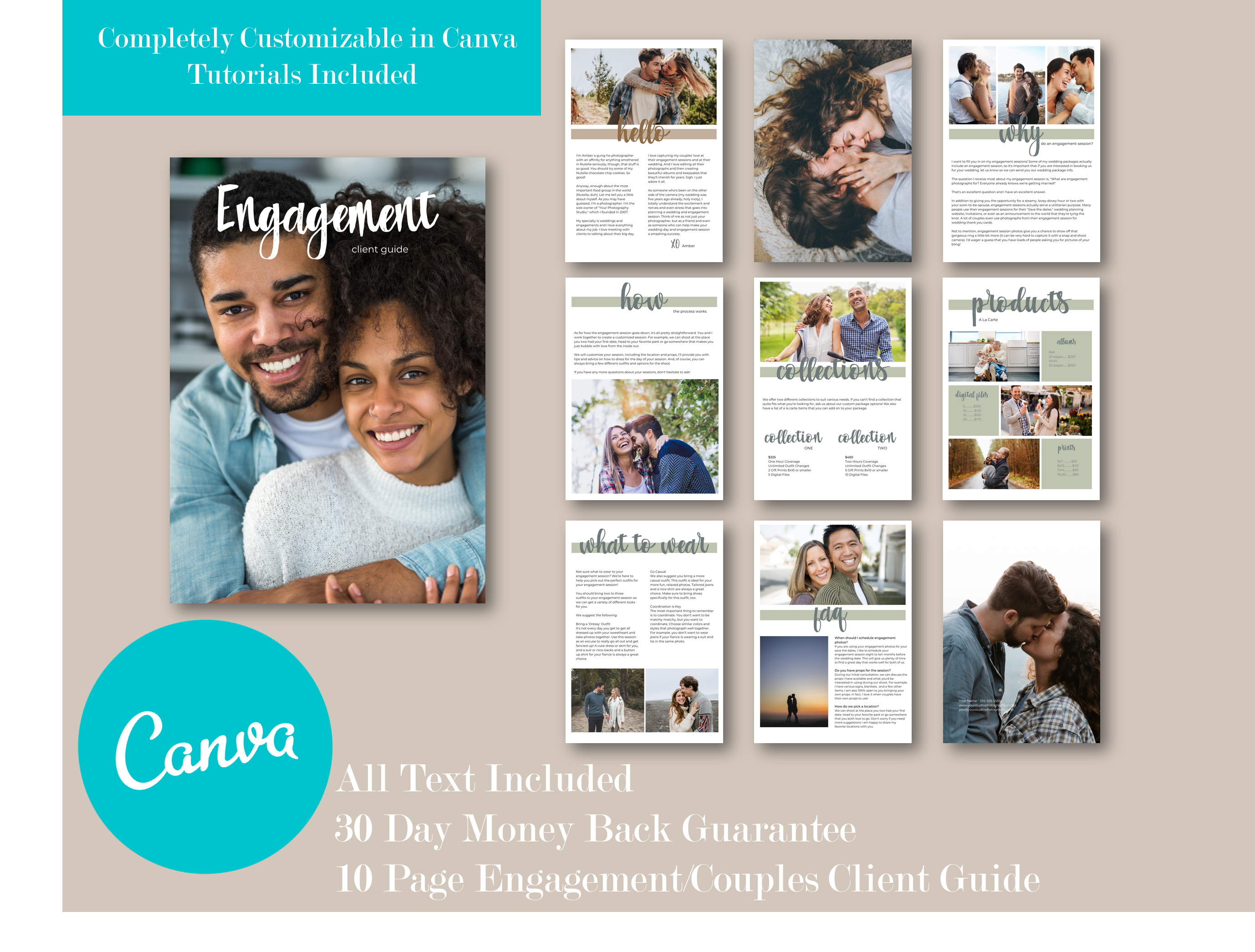 engagement client guide for photographers