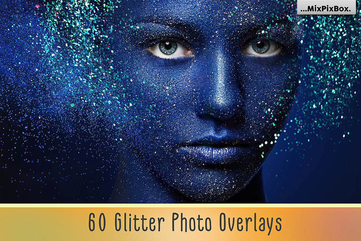 glitter overlays