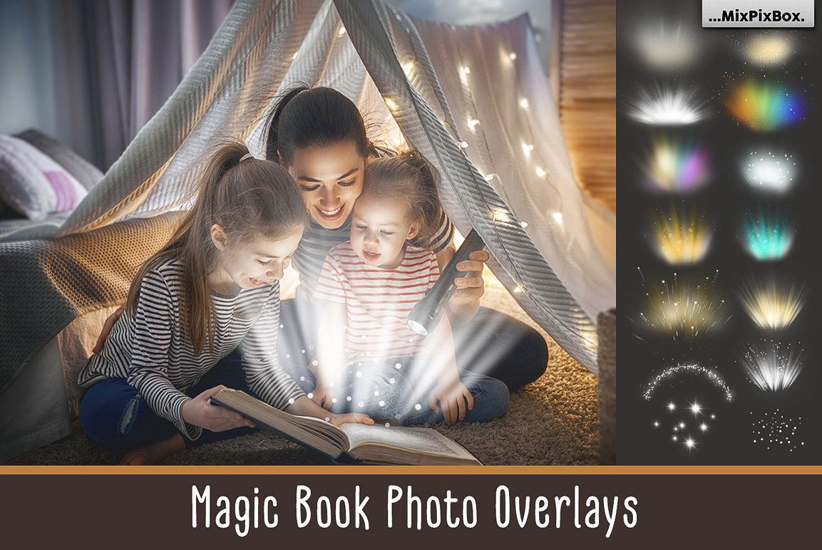 magic book overlays high resolution